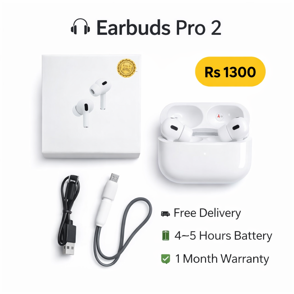 🌟Best Sale Offer Ear Buds Pro 2 Rs 1300